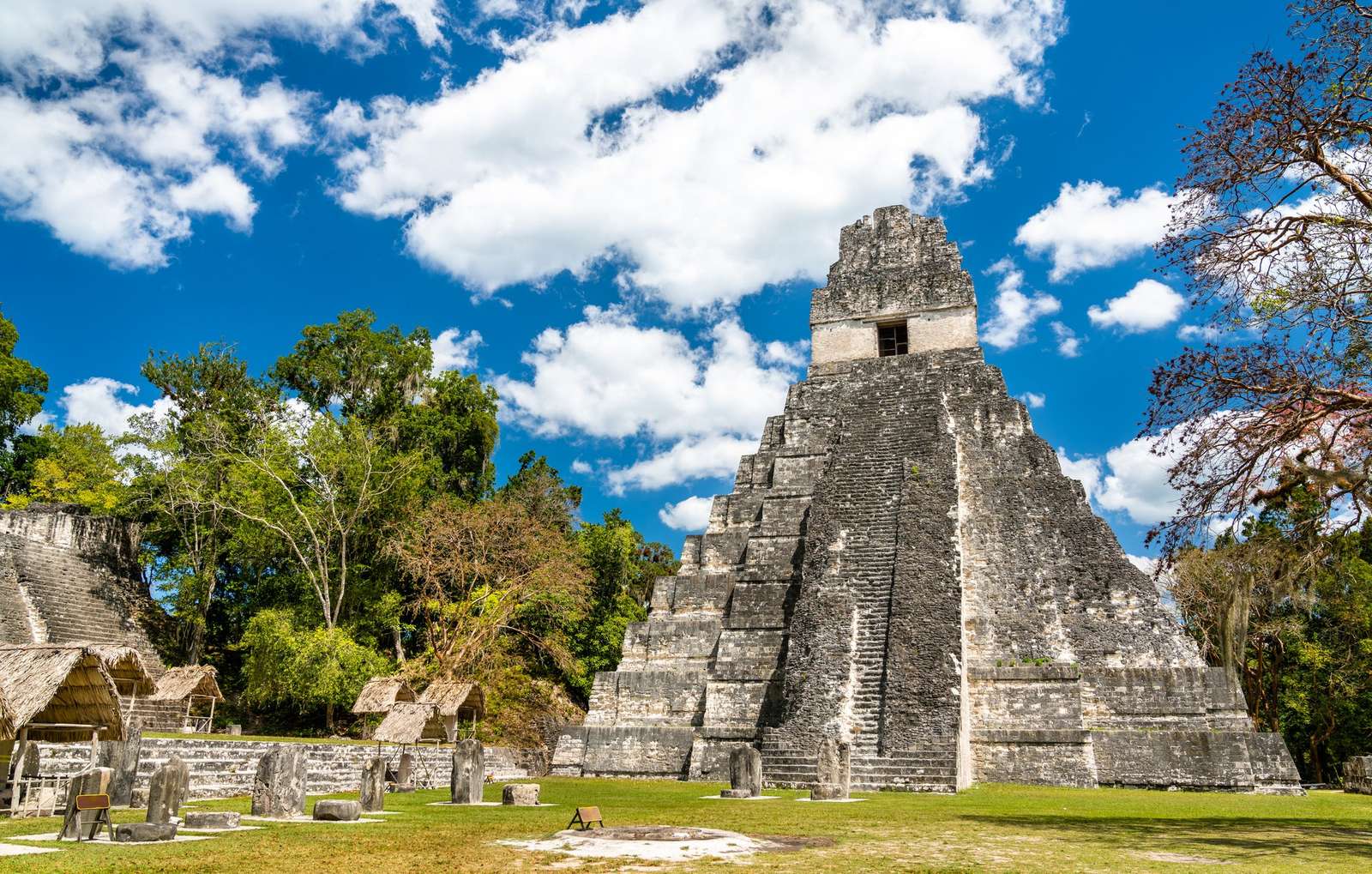 Tikal-Guatemala pussel på nätet