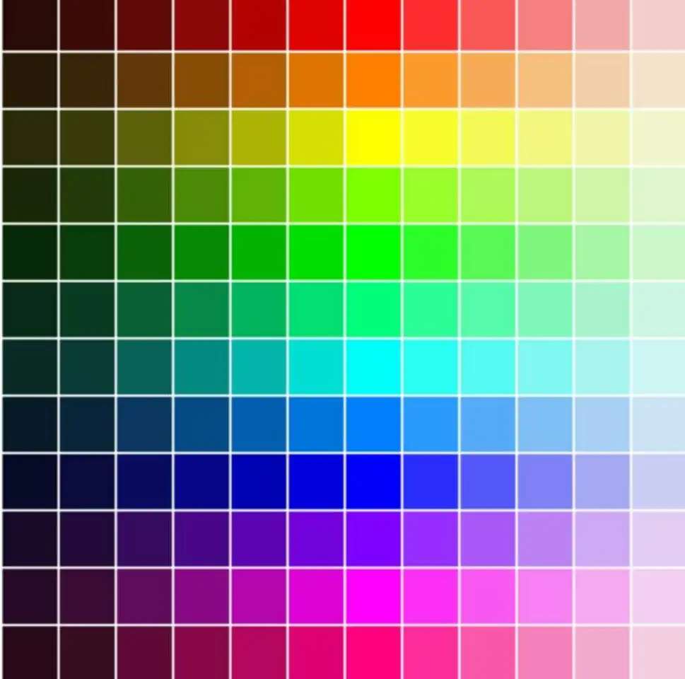 gamas de cores quebra-cabeças online