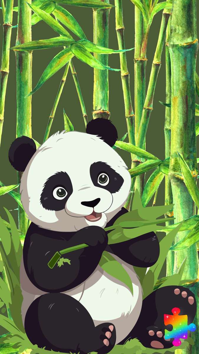 Bamboe Panda SH online puzzel