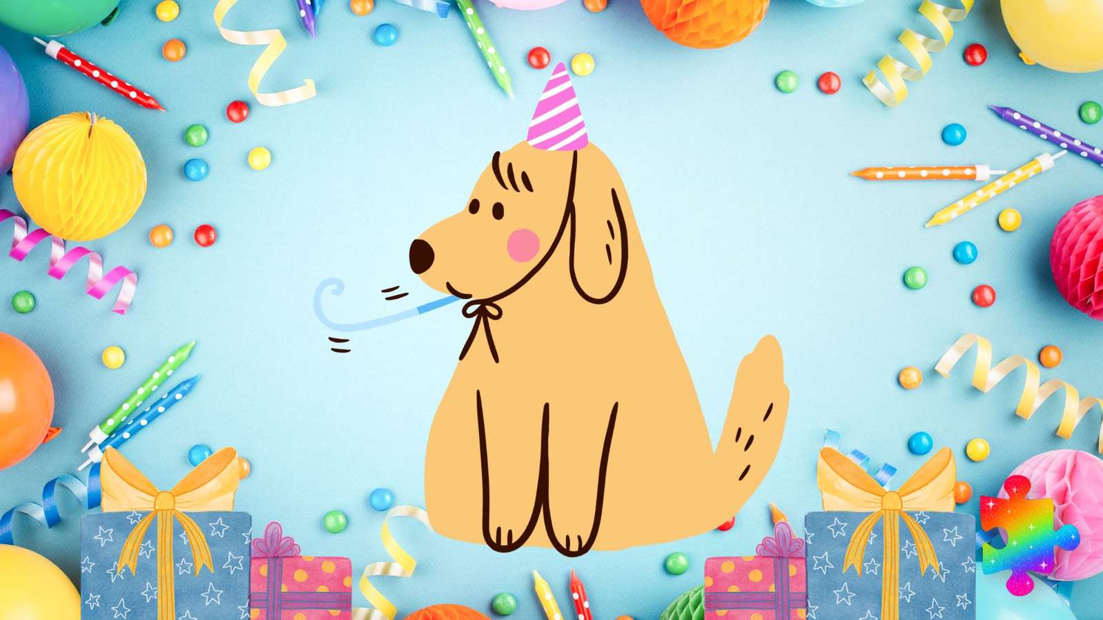 Party Dog H online puzzle