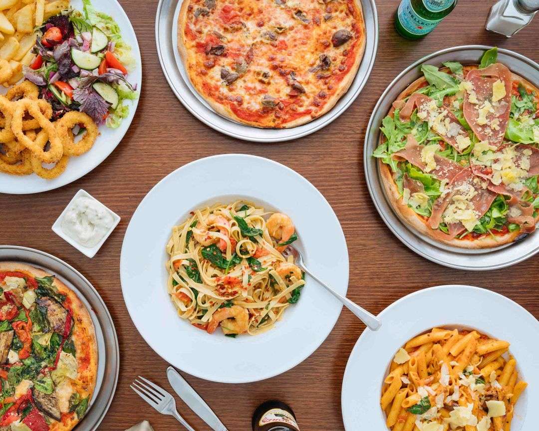 italské jídlo skládačky online