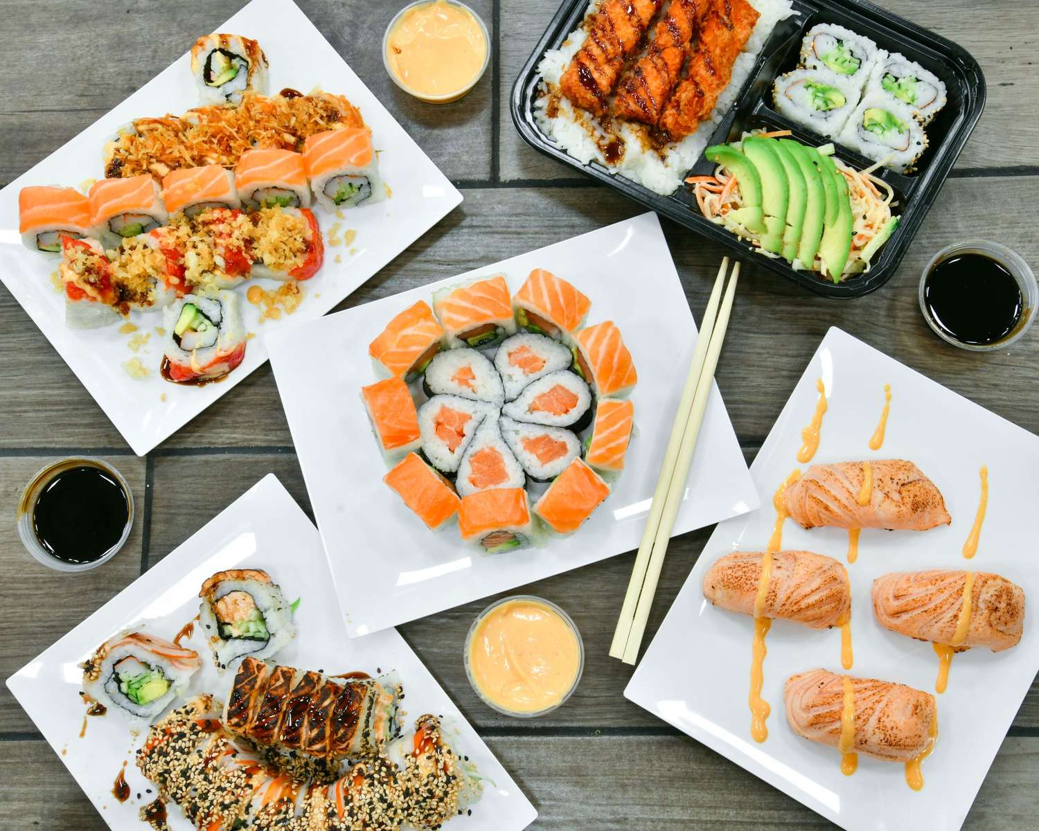 Sushi tid Pussel online