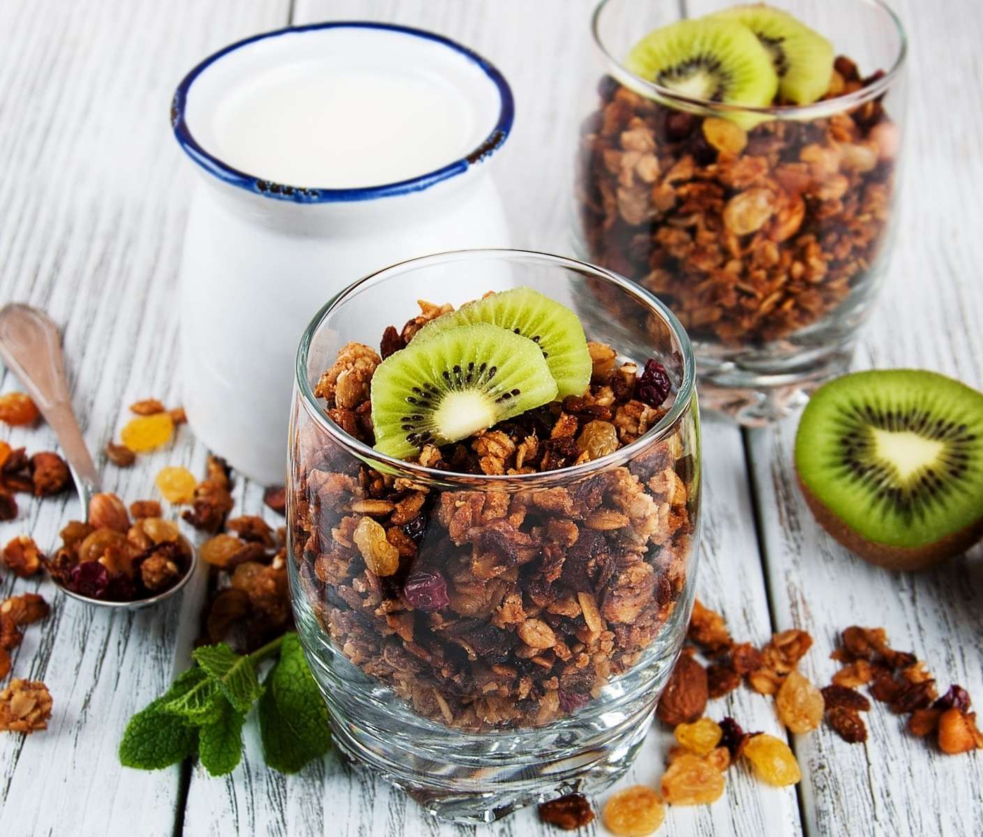 Granola with additions jigsaw puzzle online