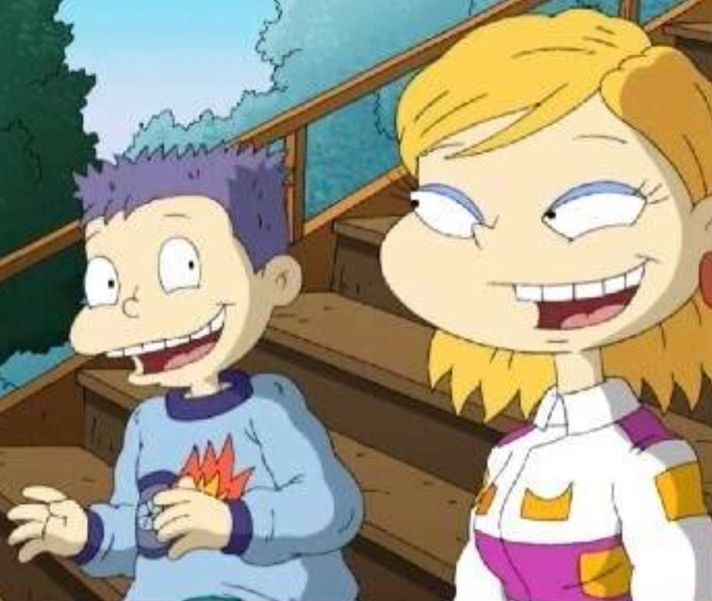 Tommy and Angelica Pickles❤️❤️❤️❤️ online παζλ