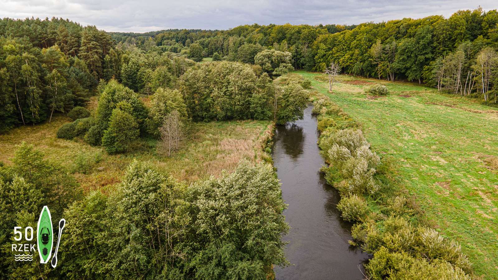 Wieprza River, Pomerania online puzzle