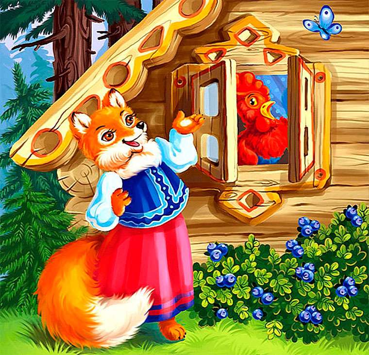 Fuchs aus einem Märchen Online-Puzzle