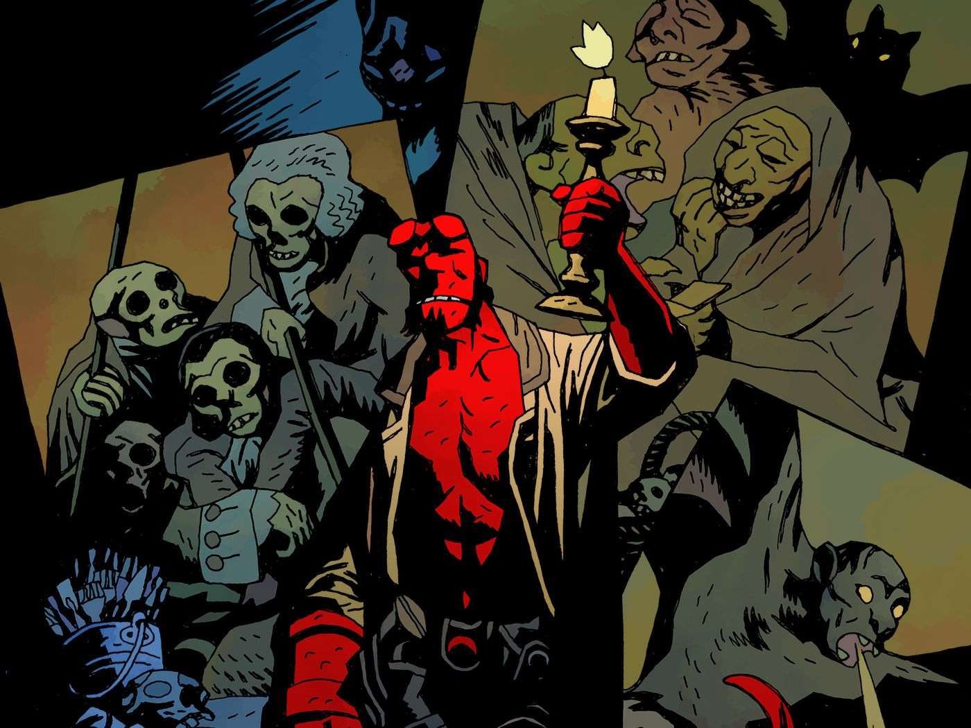 Hellboy Comic online παζλ