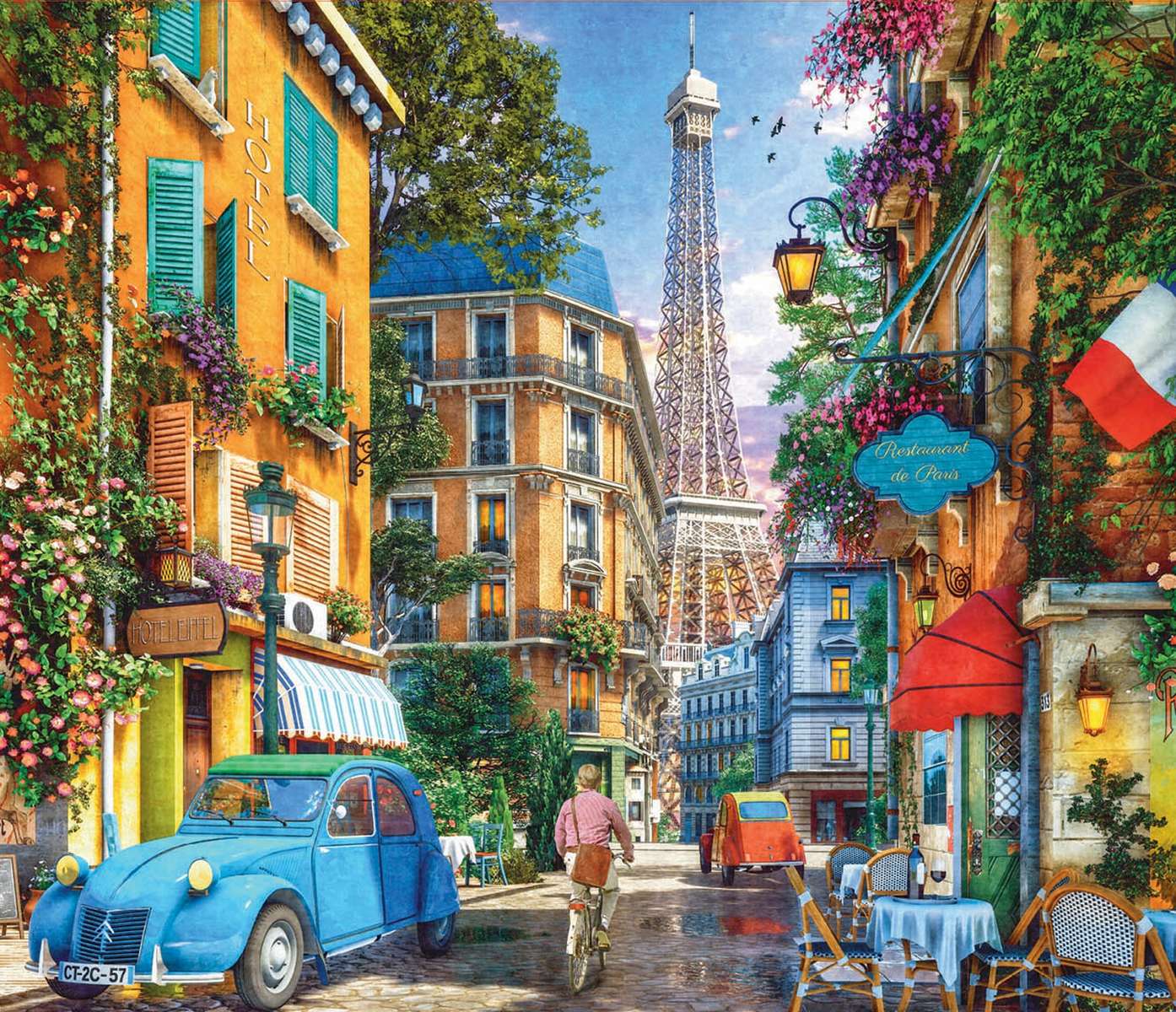 Parijs straat online puzzel