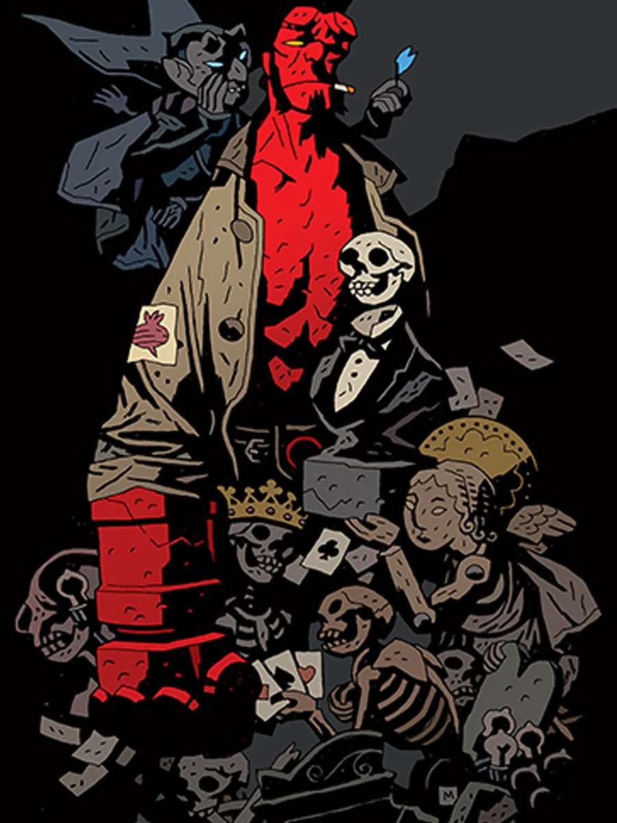 Hellboy-cover legpuzzel online