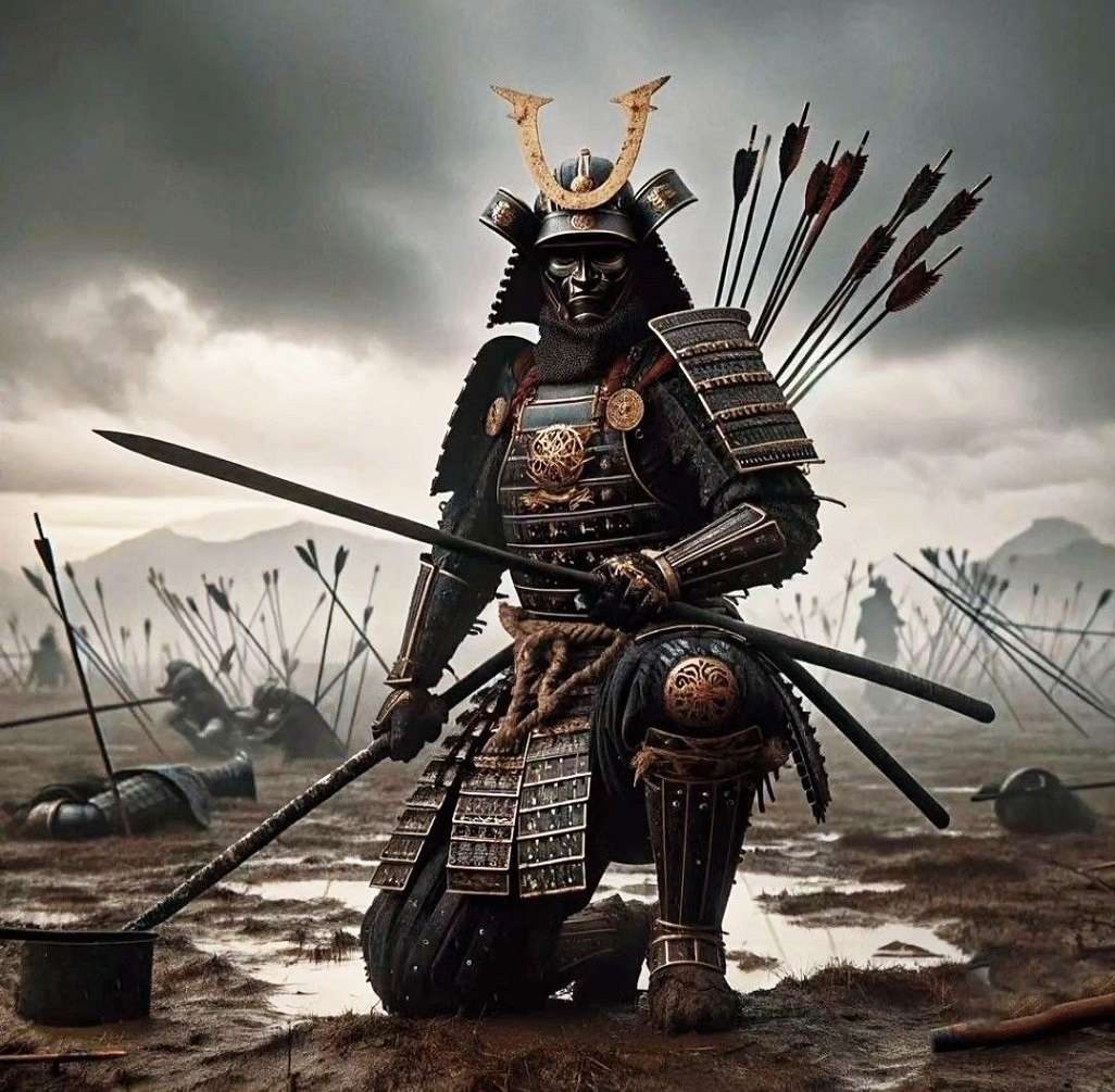 samurai warrior - online puzzle