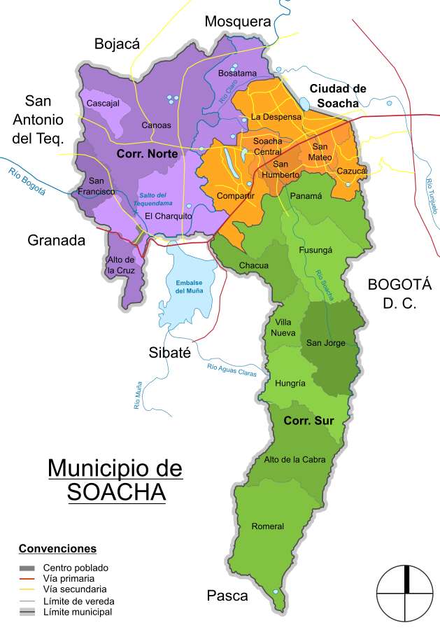 Πόσο καλά γνωρίζετε τη Soacha; online παζλ