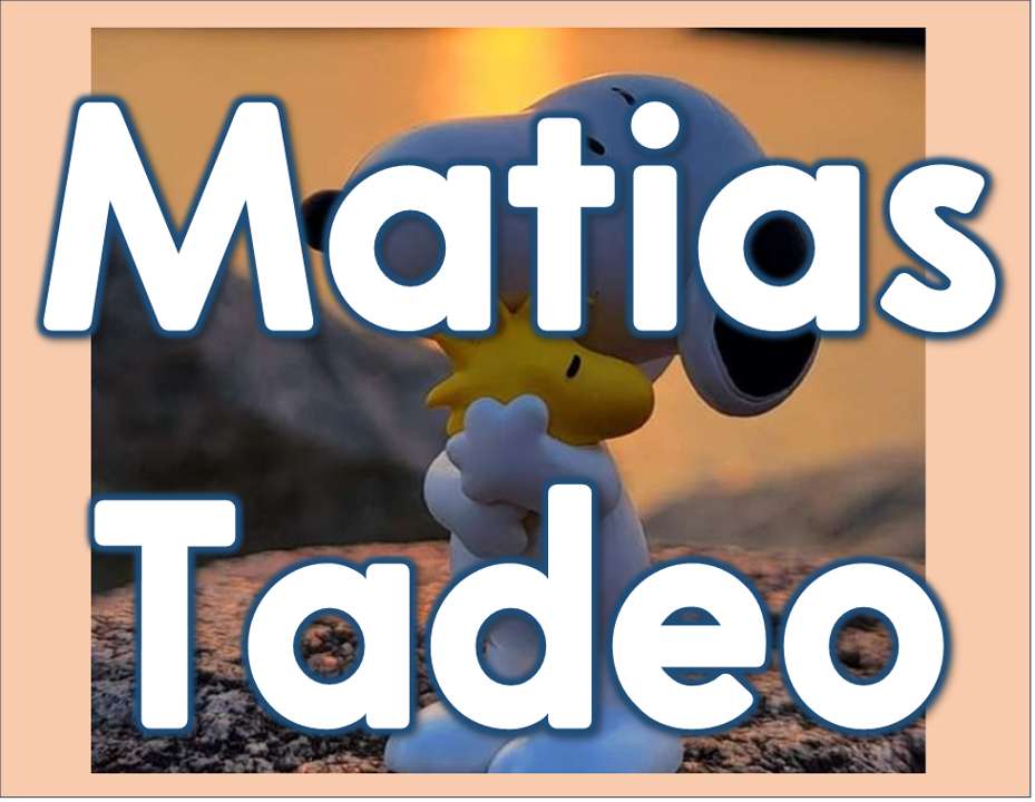 MATIAS TADEO online puzzel