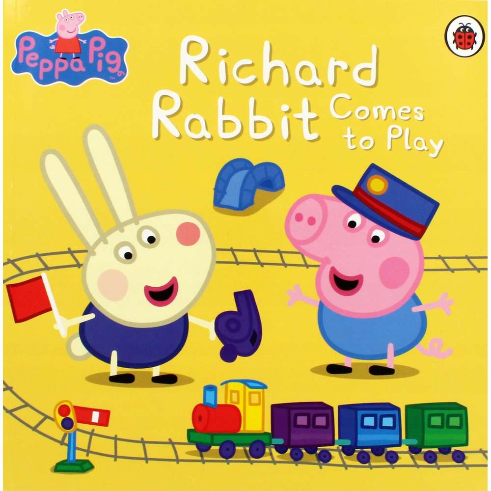 Peppa Pig - Richard Rabbit komt spelen NIEUW - 91 online puzzel