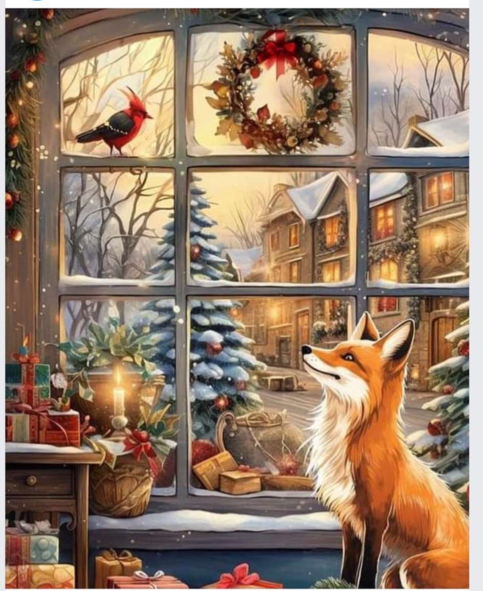 美しいクリスマスの風景 ジグソーパズルオンライン