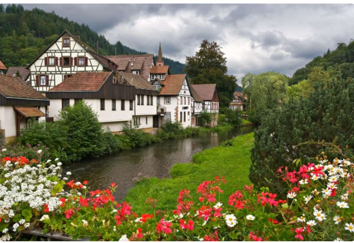 Germany. Black forest online puzzle