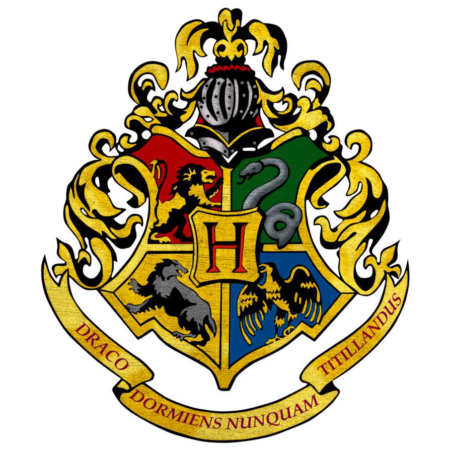 Hogwarts-Abzeichen für Hexerei und Zauberei Online-Puzzle