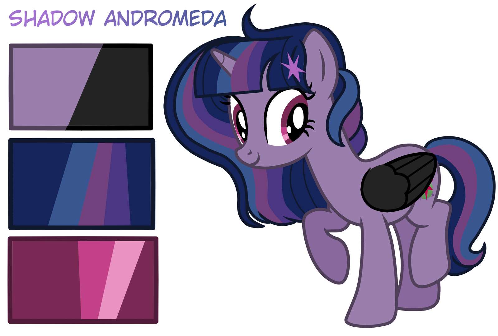 MLP [Next Gen] Shadow Andromeda (Редизайн) от ShadowA онлайн пъзел