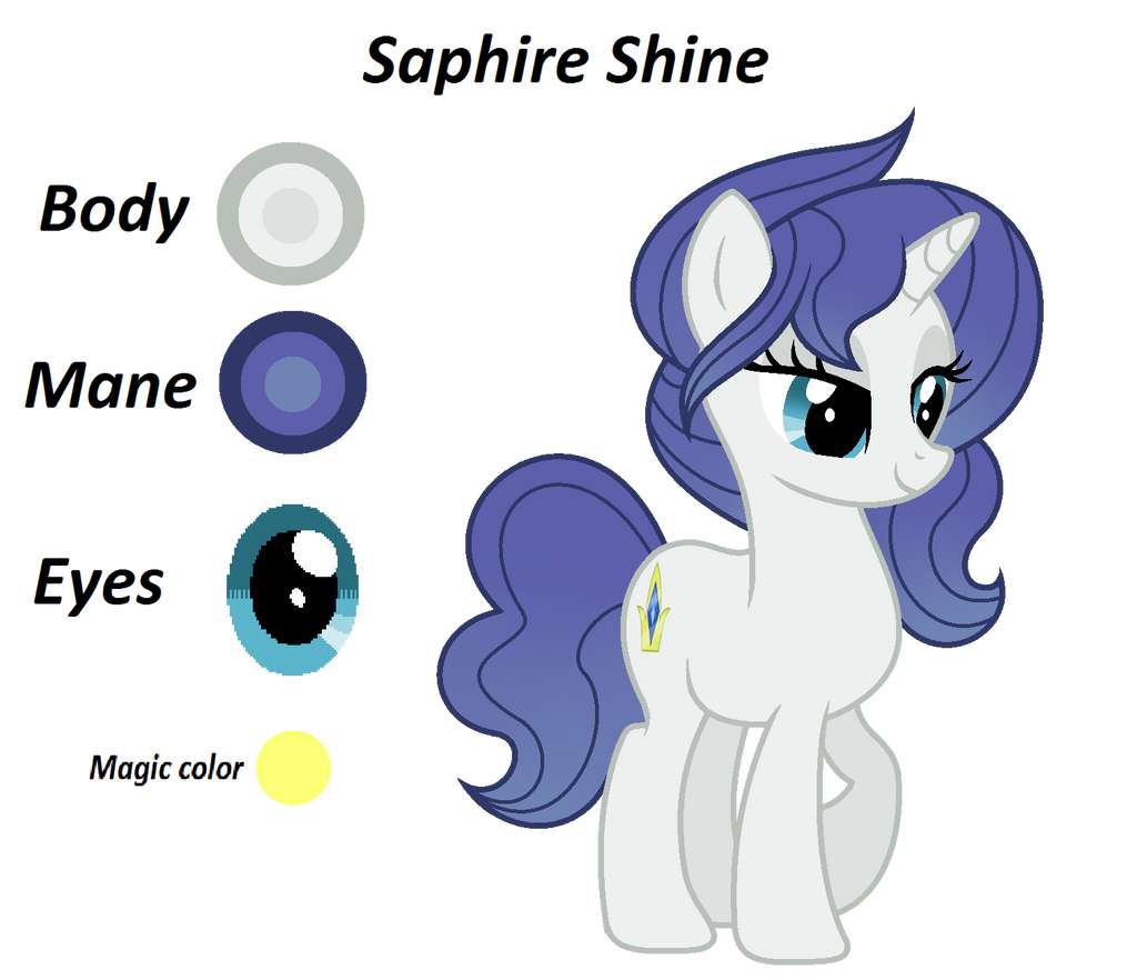 Mlp [Próxima generación] Saphire Shine de SiriusSentry en De rompecabezas en línea
