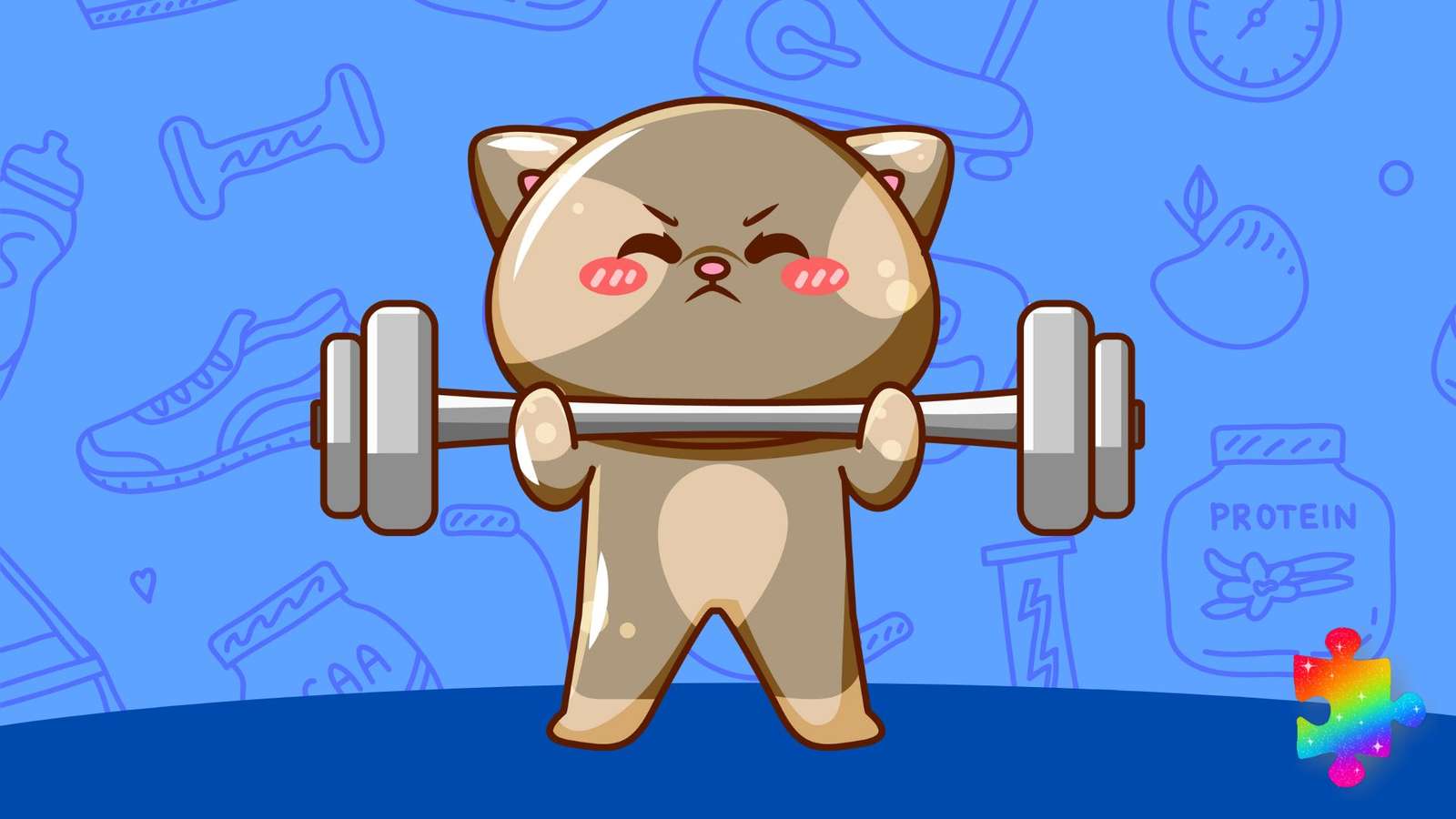 Strong Cat online puzzle