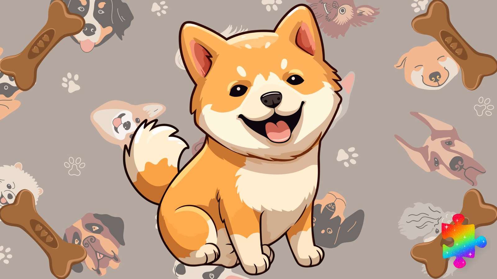 Shiba Inu puzzle online