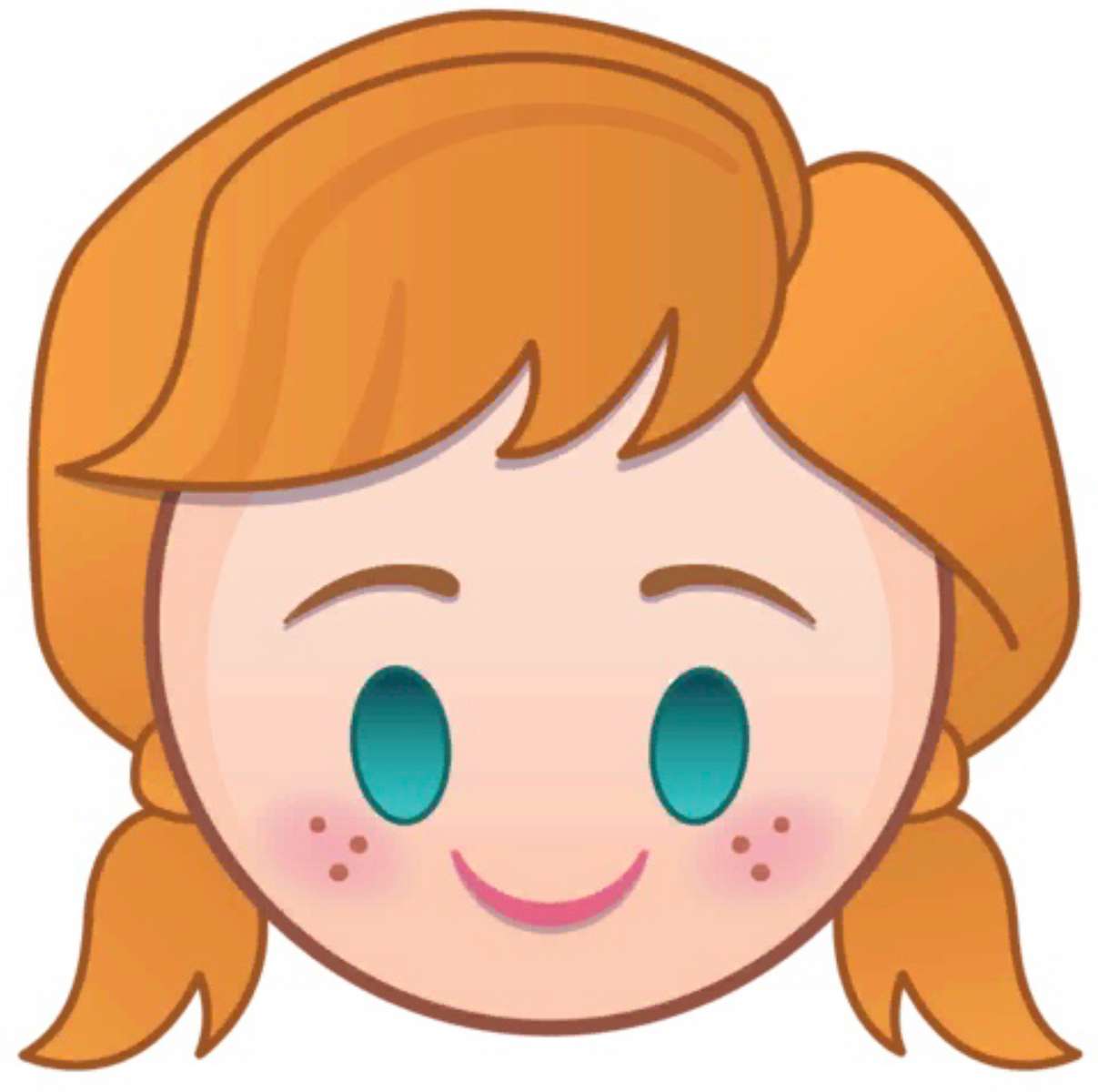 Emoji Unga Anna❤️❤️❤️❤️❤️ Pussel online