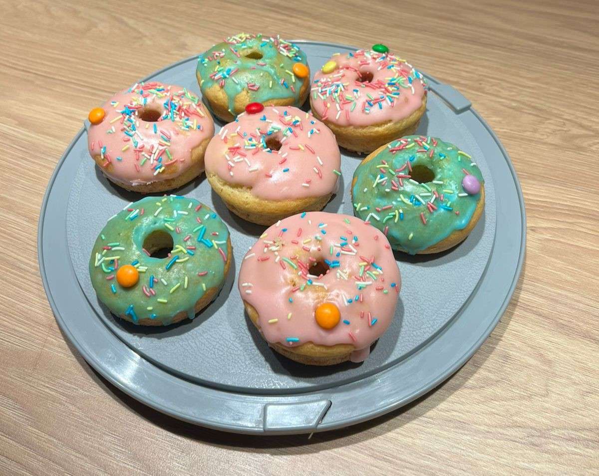 zelfgemaakte donuts online puzzel