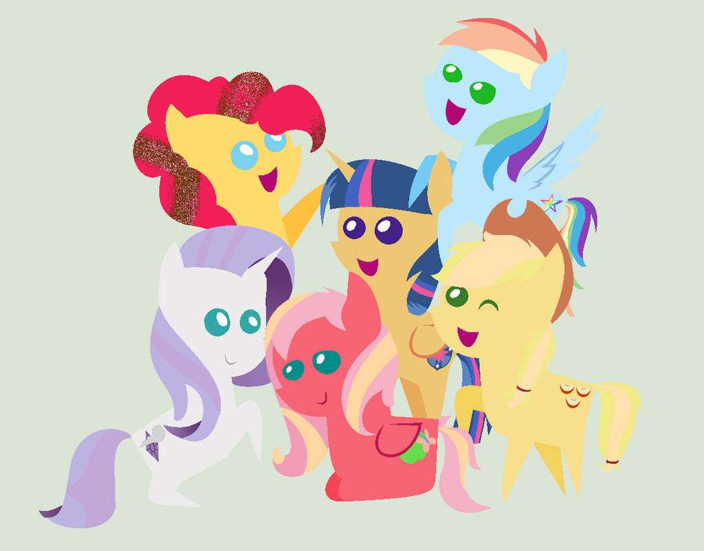 MLP Cibi Friendship Is Happiness jigsaw puzzle online