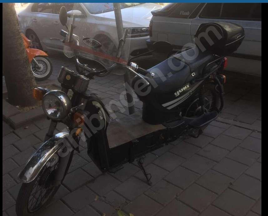 Электрический мотоцикл Юки пазл онлайн