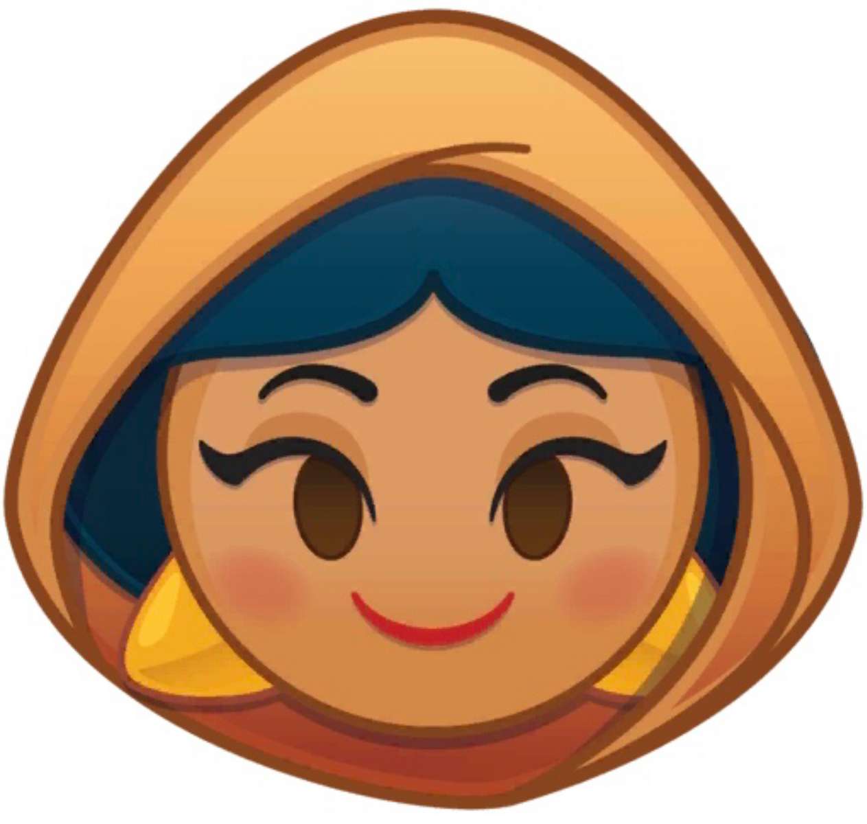 Emoji vermomde jasmijn❤️❤️❤️❤️❤️ legpuzzel online