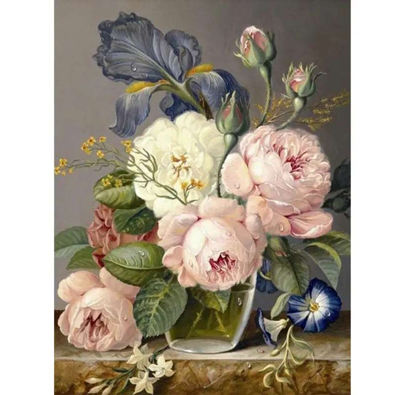 beautiful bouquet of peonies online puzzle