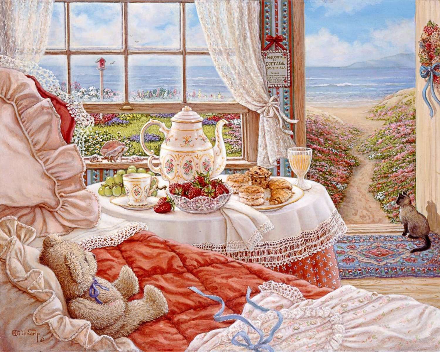 Cottage By The Sea jigsaw puzzle online