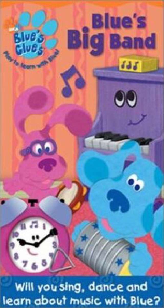 Blue’s Clues: Blue’s Big Band (VHS) jigsaw puzzle online