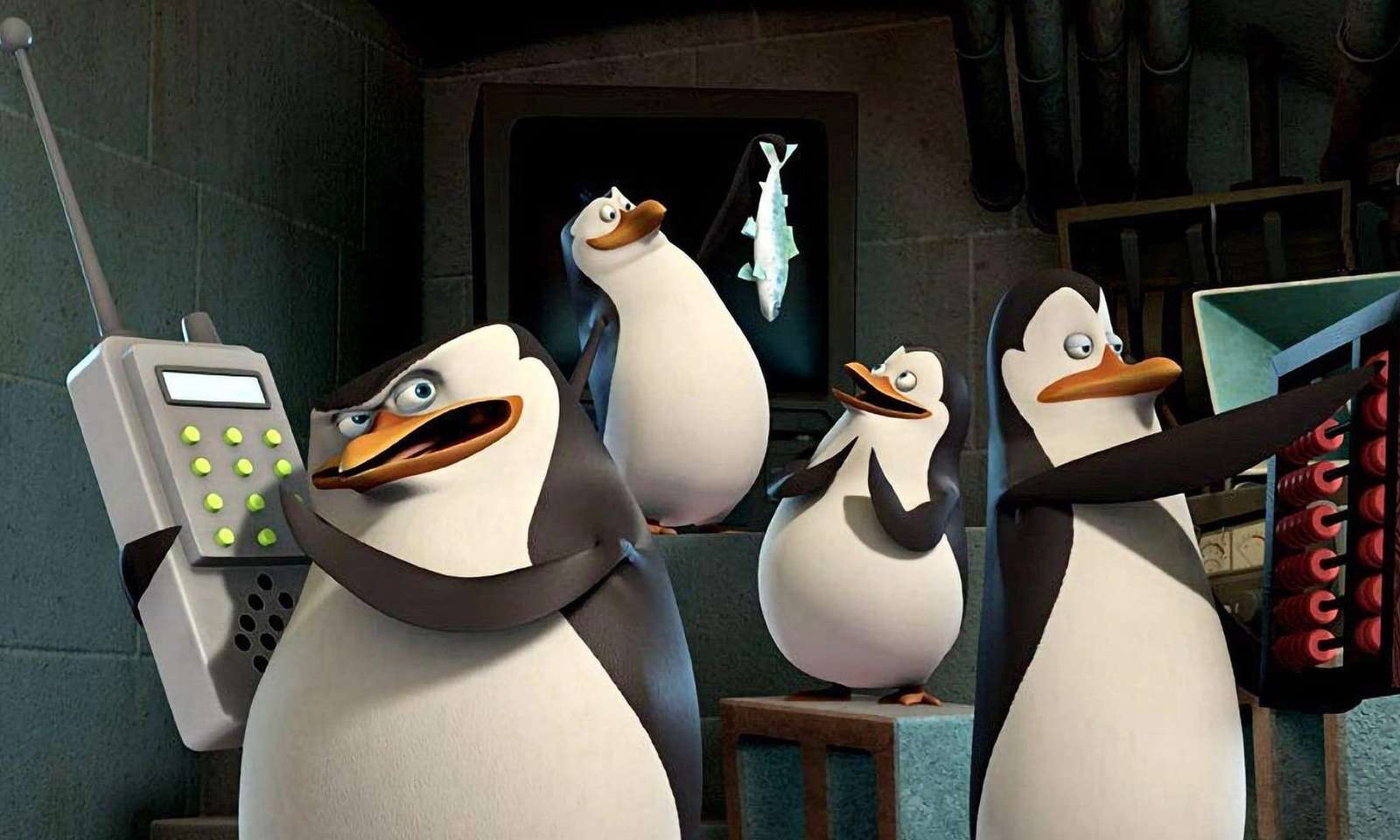 Filmul Pinguinii puzzle online