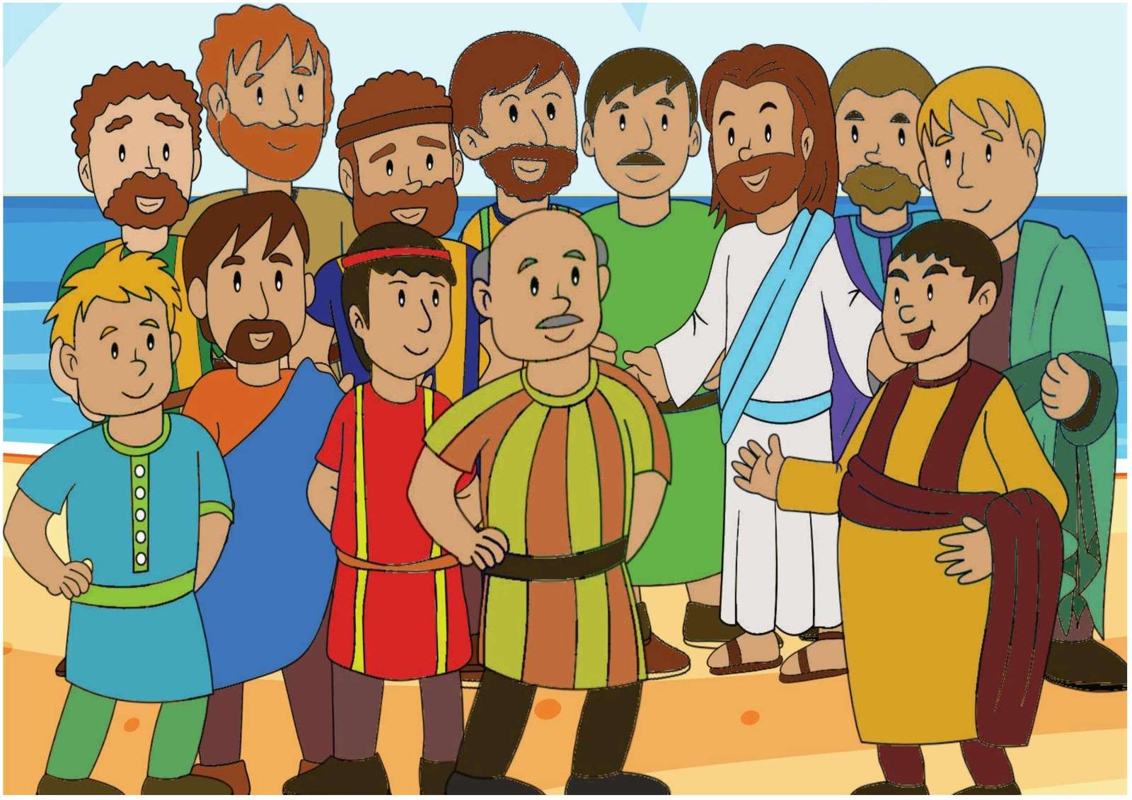 Призвание 12 апостолов онлайн-пазл
