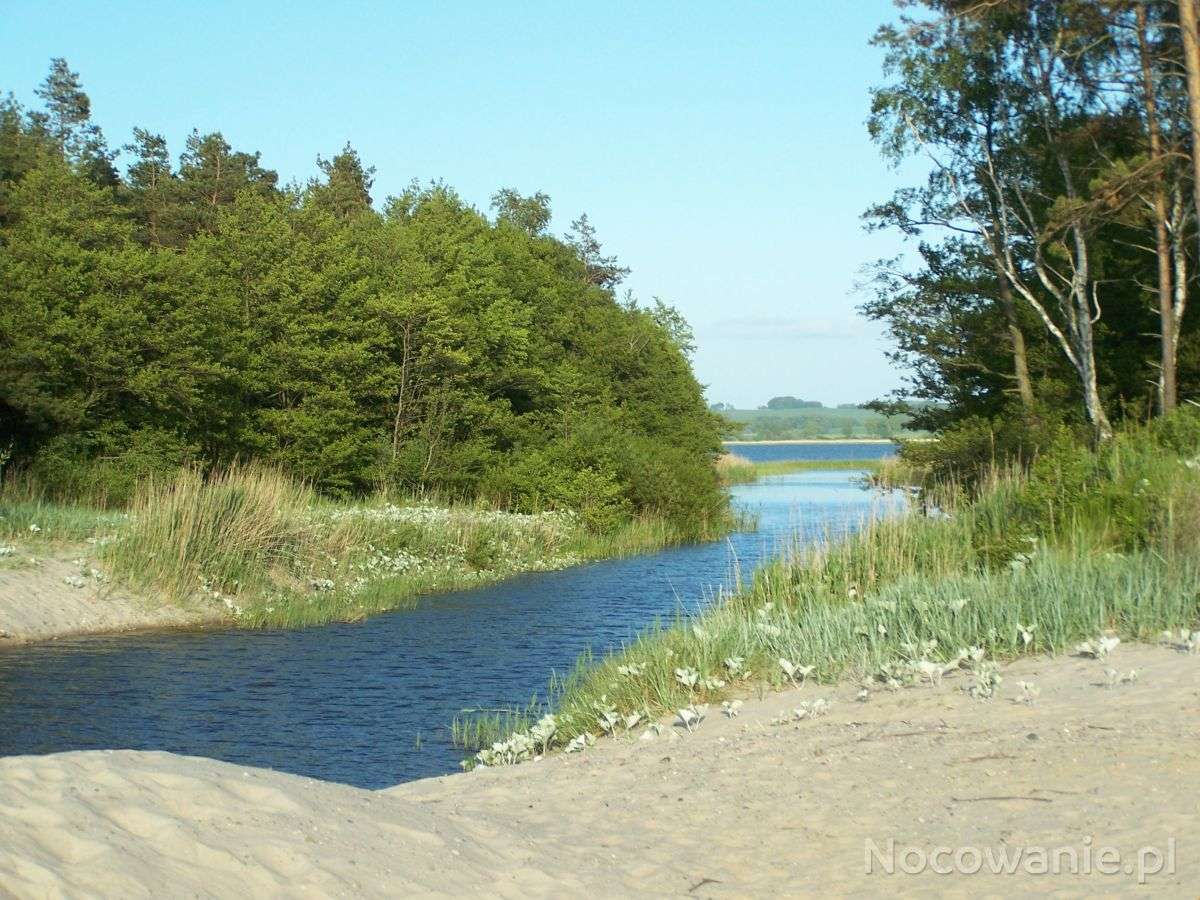 Τάφρο στη λίμνη Kopań online παζλ