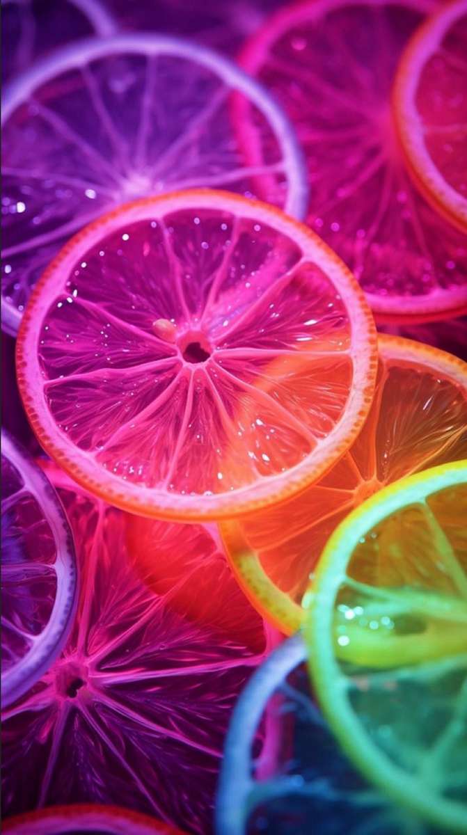 limoni colorati puzzle online