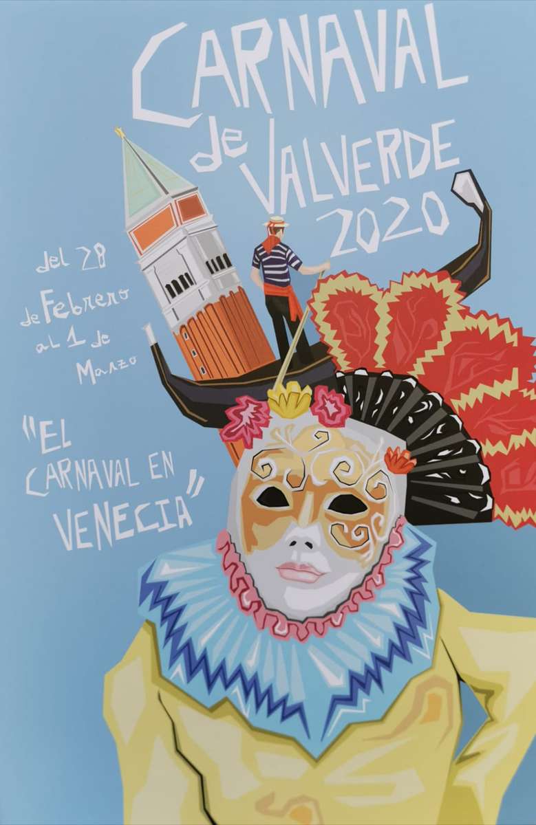 Benátky na karnevalu skládačky online