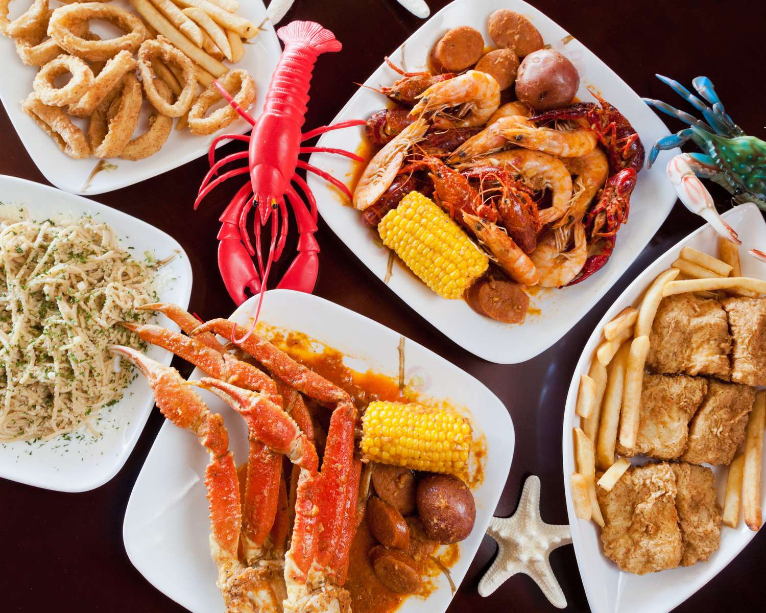 Seafood Dinner jigsaw puzzle online