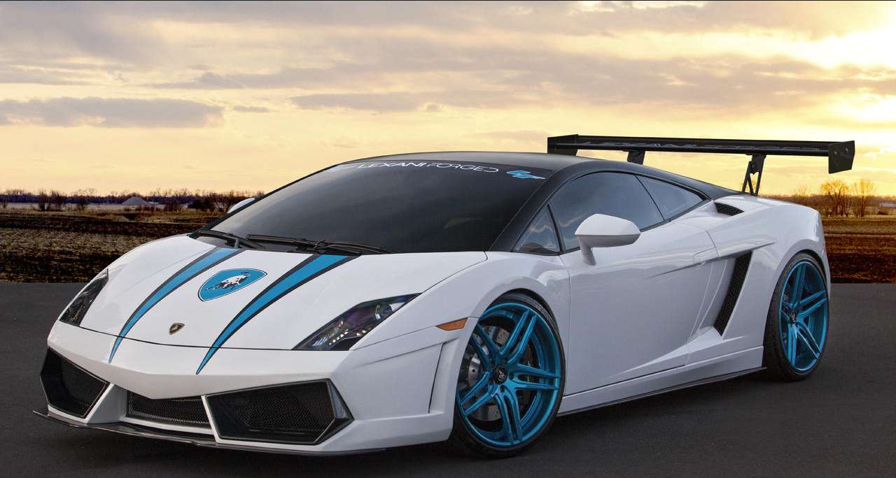 prachtige, luxe Lamborghini online puzzel