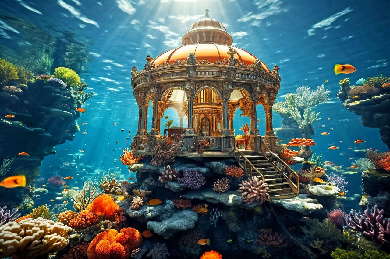 Unterwasserpavillon Puzzlespiel online