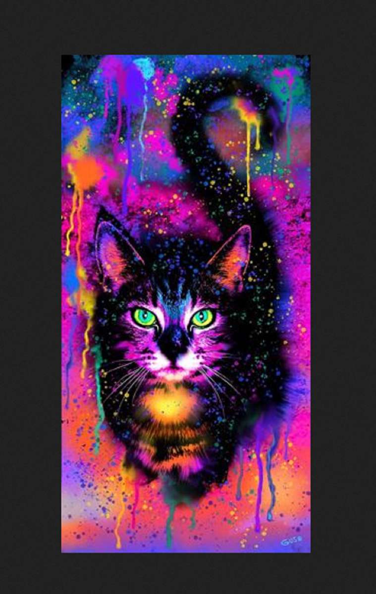 黒塗りの猫 ジグソーパズルオンライン