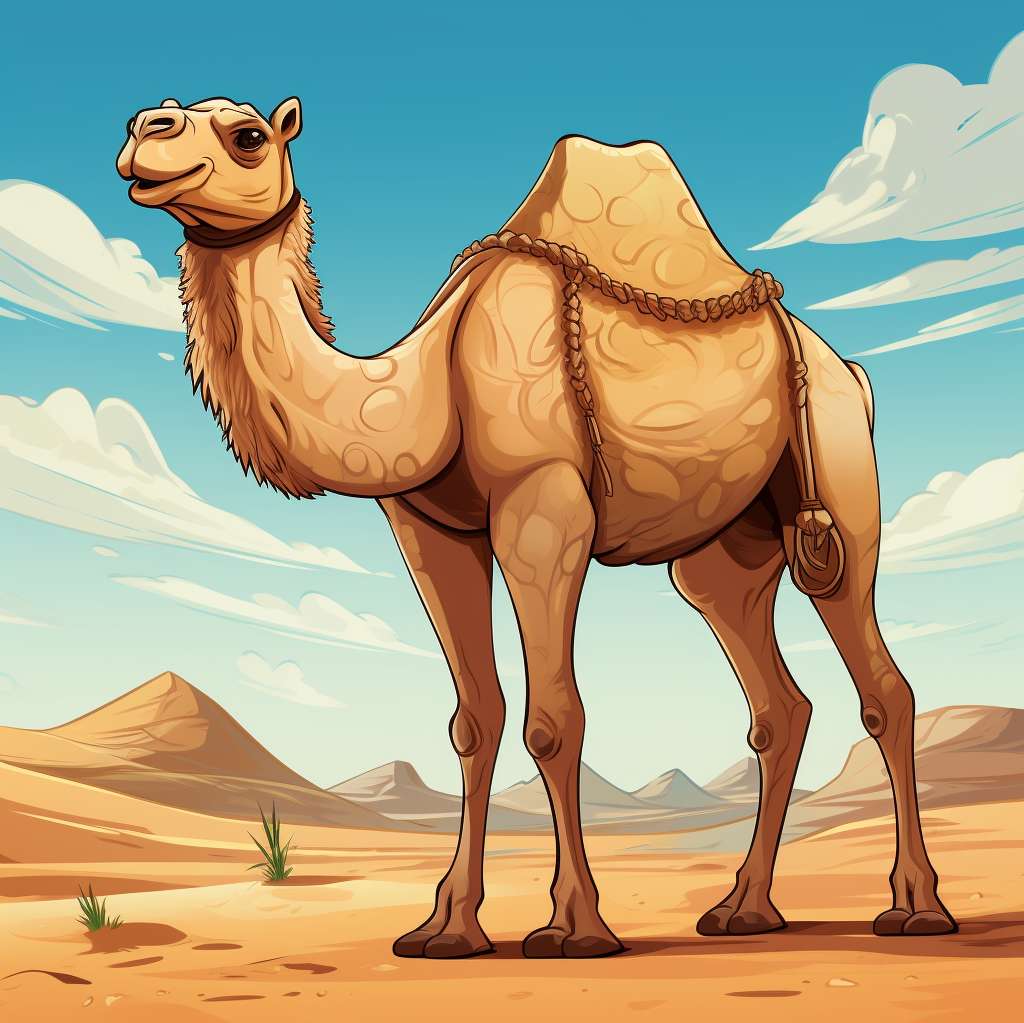 Kamel forntida Egypten pussel på nätet
