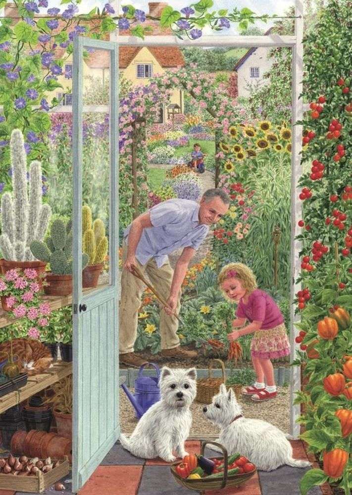 Kertészkedés kirakós online