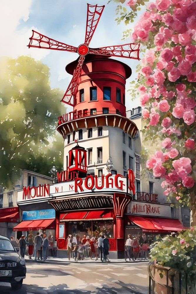 Moulin Rouge rompecabezas en línea