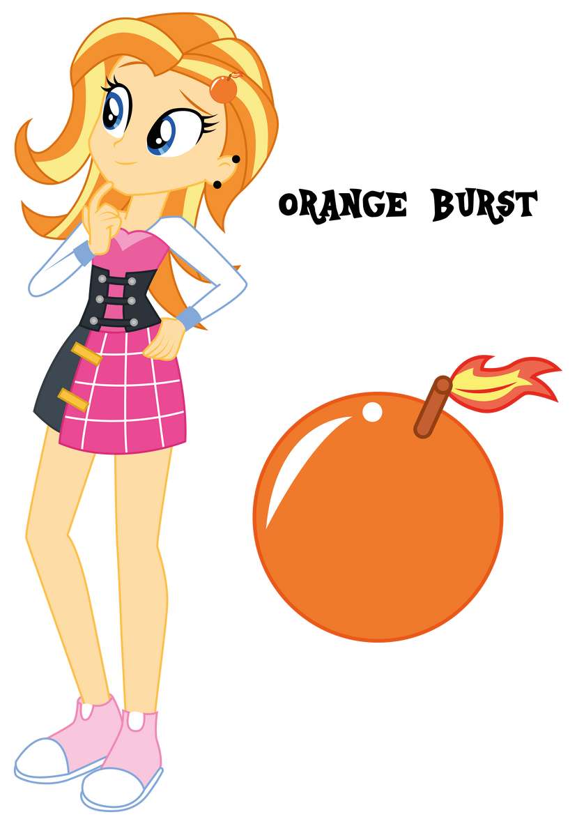 Equestria-vers: Orange Burst [VERKOCHT] online puzzel
