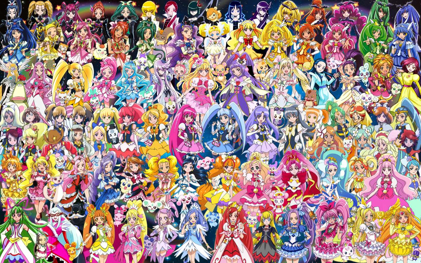 Pretty cure cures online puzzle