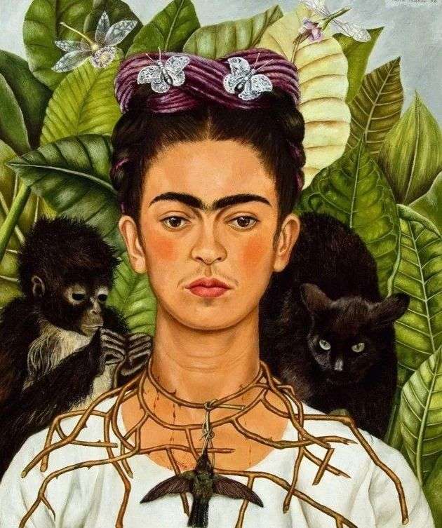 pictura frida kahlo jigsaw puzzle online