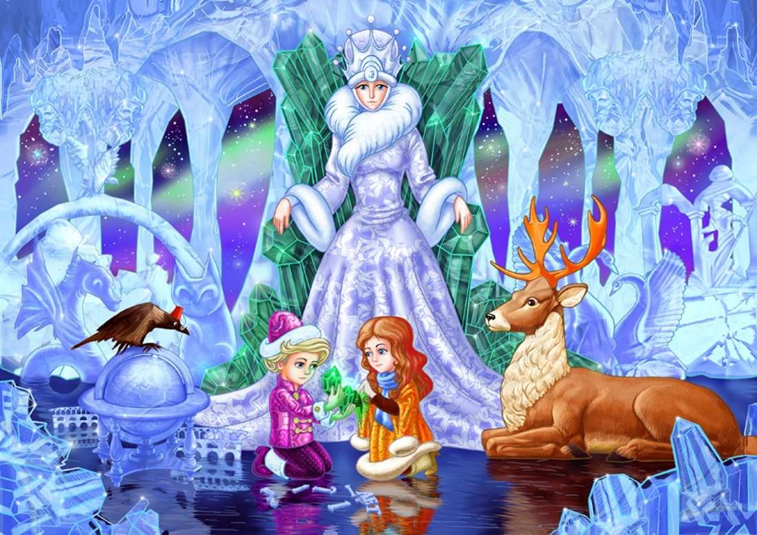 Sneeuw koningin legpuzzel online
