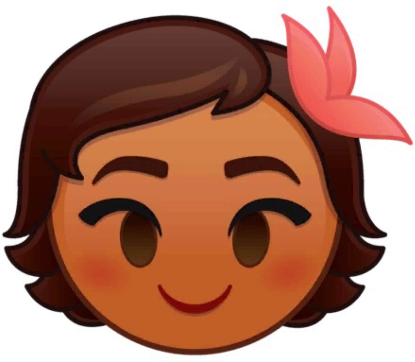 Emoji Baby Moana❤️❤️❤️❤️❤️❤️ пазл онлайн