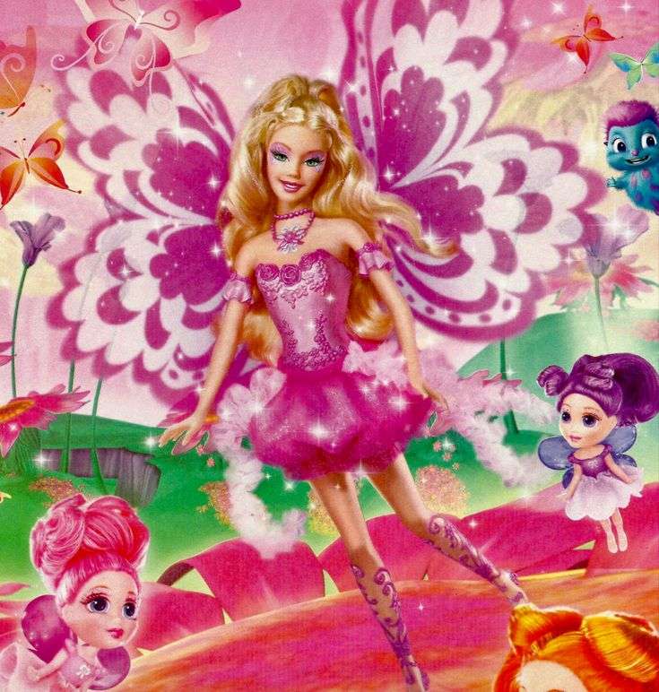 Barbie pohádka skládačky online